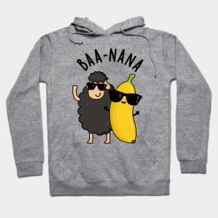 Baa-nana Funny Banana Puns Hoodie